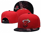 Heat Team Logo Red Adjustable Hat GS,baseball caps,new era cap wholesale,wholesale hats